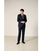 Garnitur granatowy ASTON z kompletu